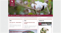 Desktop Screenshot of cottonmadeinafrica.org